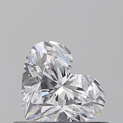 Diament serce, 0.5ct, SI1, D, GIA 1535562558